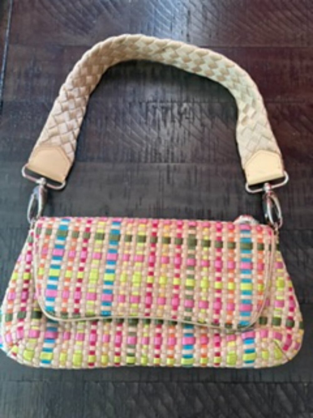 The Sak Multi Color Woven Purse